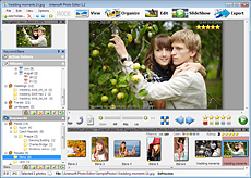 Organize pictures keywords and albums, find photos using capture dates from exif metadata